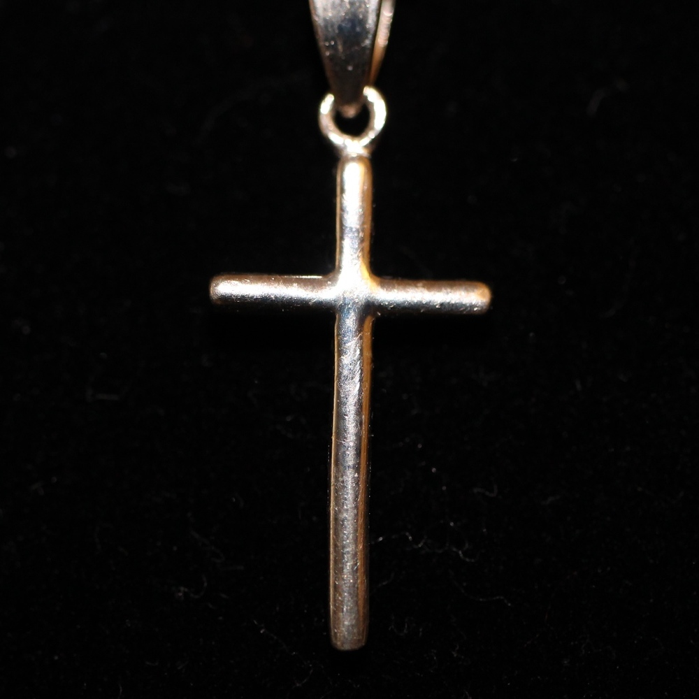 Vintage Sterling Silver 925 Crucifix Cross Pendant